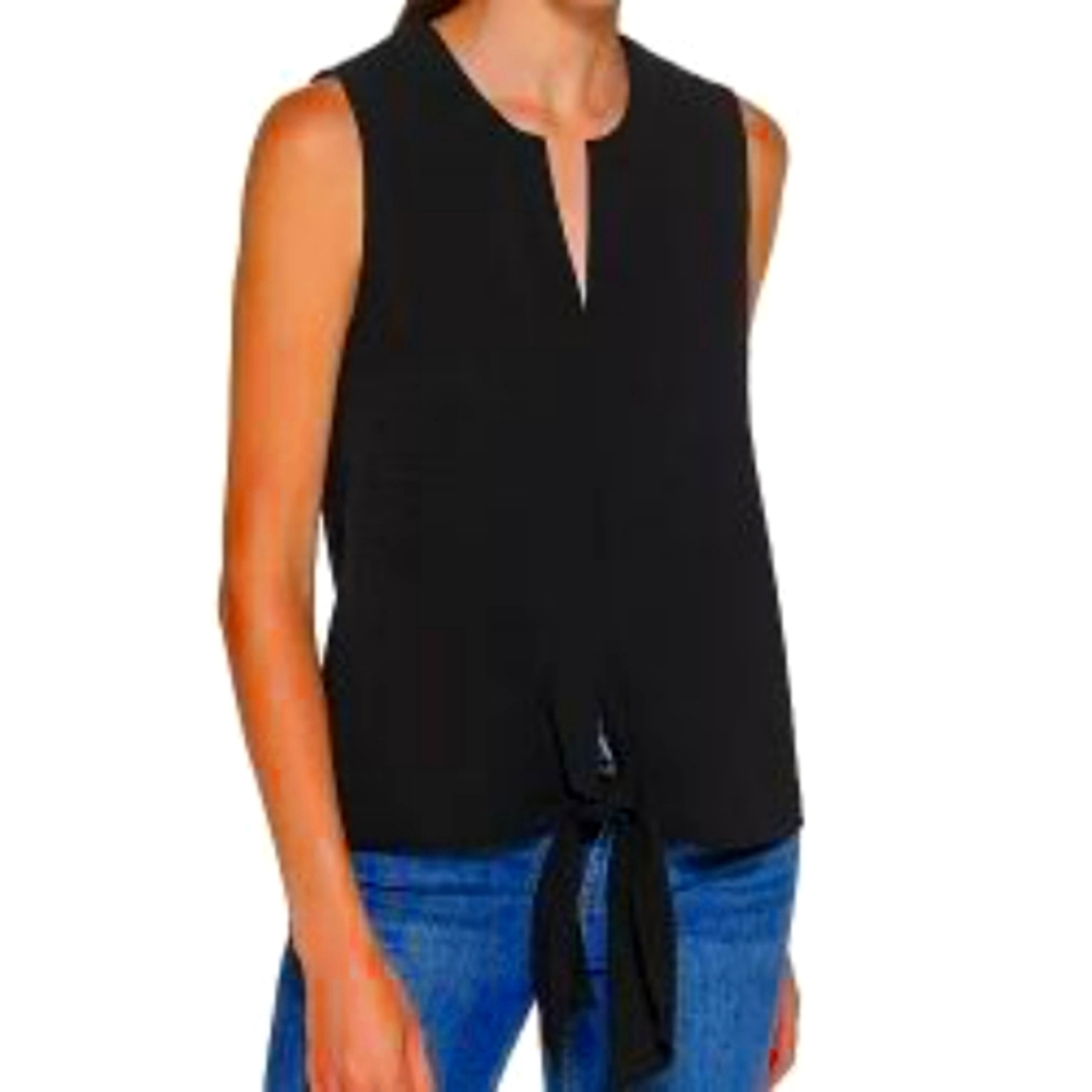 Calvin Klein Tie-Front Tank Top